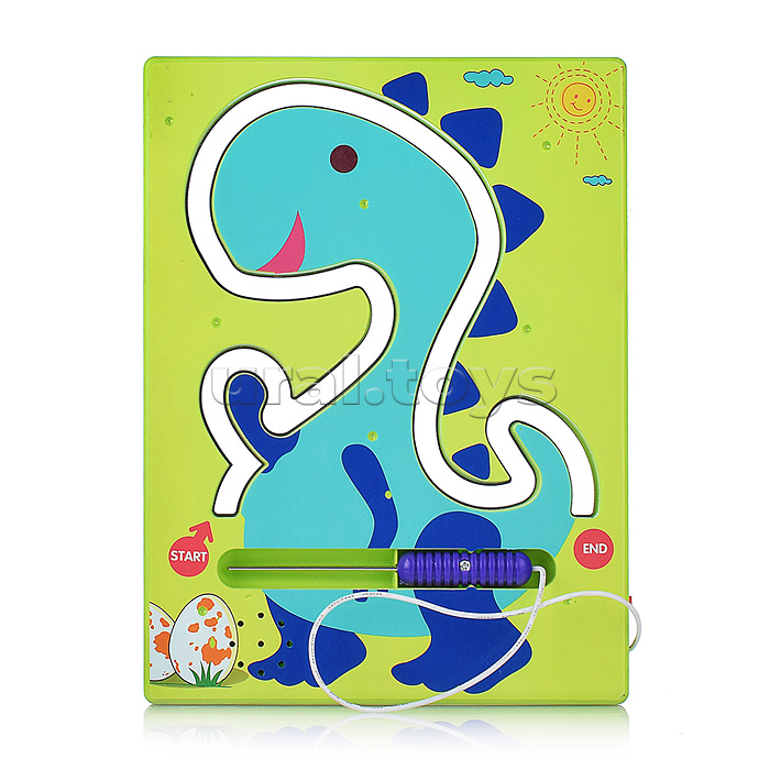Головоломка "Динозаврик" в коробке