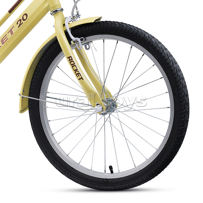 Велосипед 20" Rocket Emma, цвет желтый
