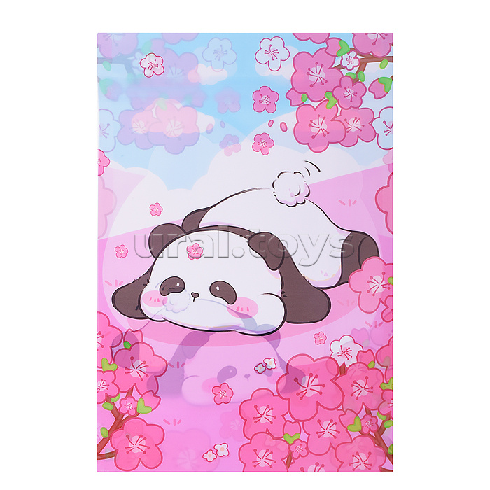 Пакет подарочный "Забавная панда" 25*25*4 см.