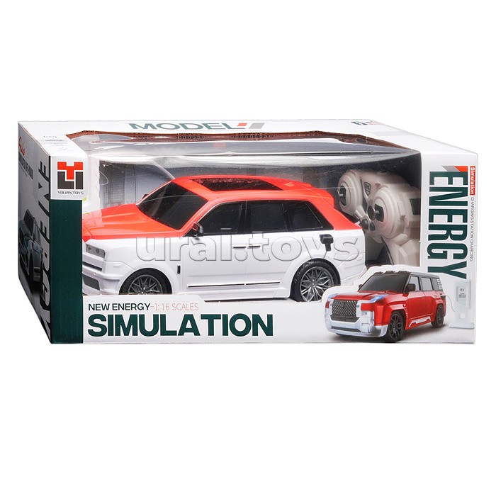 Машина "Покоритель" р/у, 27 MHz, с аккум., в коробке