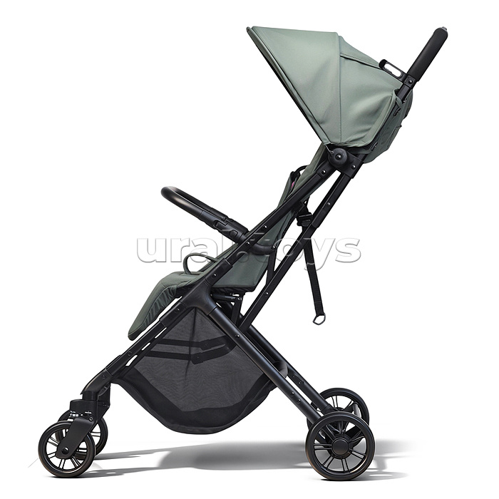 Детская прогулочная коляска-трость Prammy, зеленый