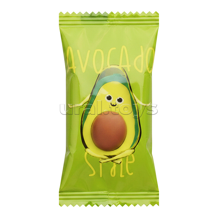 Ластик "HappyGraphix. Авокадо" 4 вида