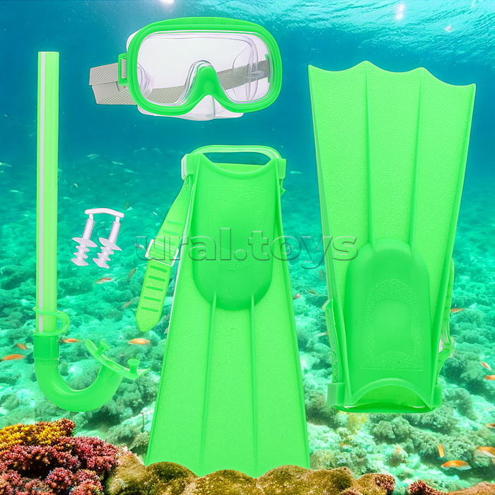 Набор для плавания 15,5х9/33х11/27х14 см