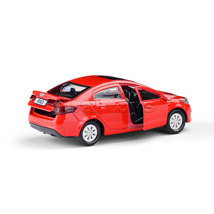 Машина металл Kia Rio, 12см,(открыв. двери, красный) инерц, в коробке Машина металл Kia Rio, 12см,(открыв. двери, красный) инерц, в коробке