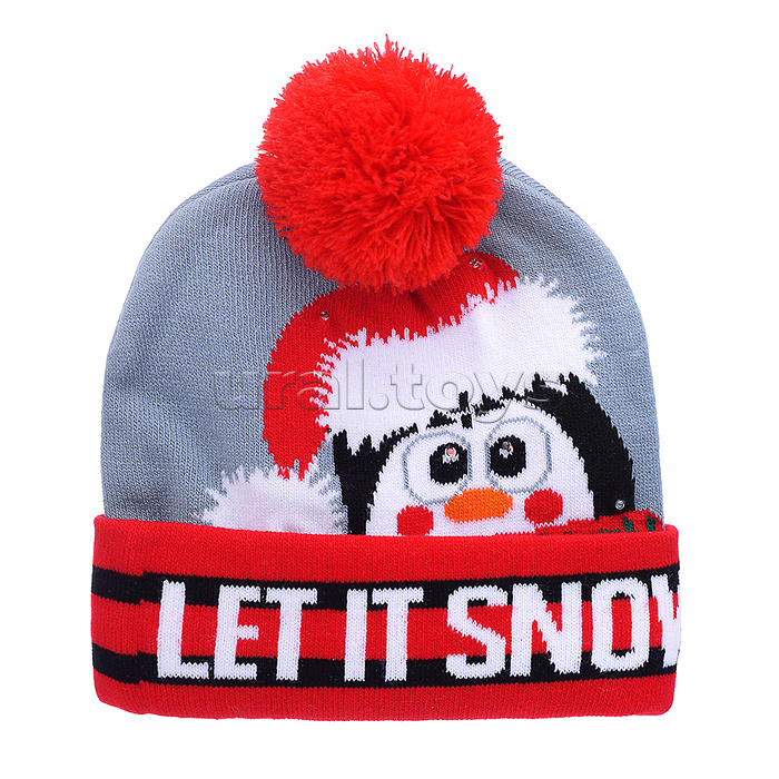 Шапка "Новогодний пингвин"