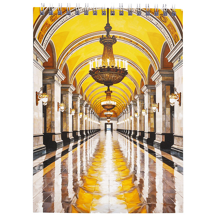 Блокноты А5 60л. "Волшебный город.3" гребень