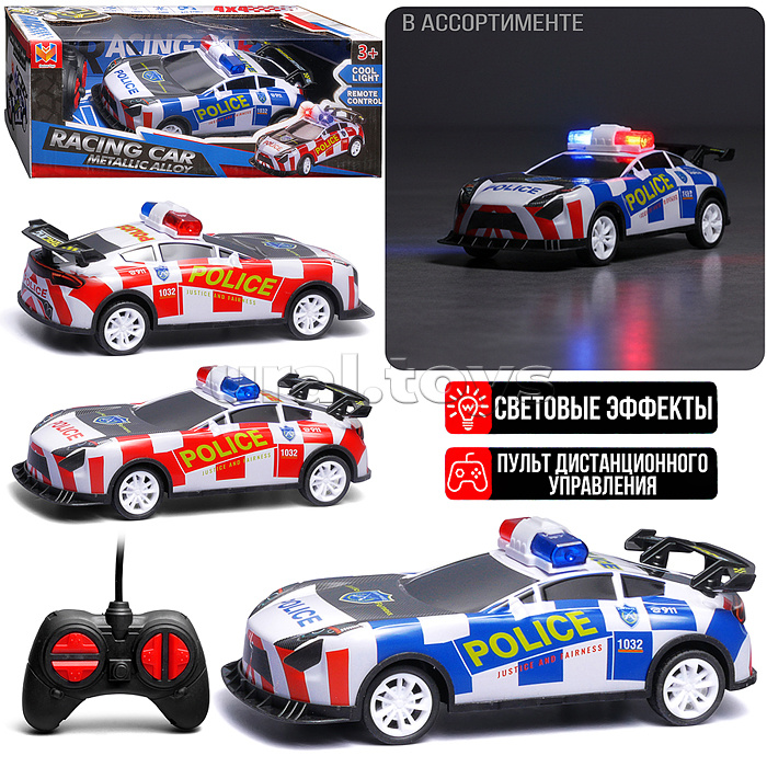 Машина "Полицейские гонки"р/у, 27 MHz, в коробке