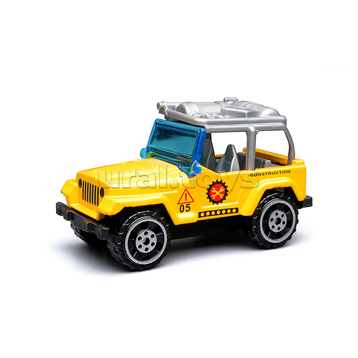 Машина "Стройка" металл, в коробке