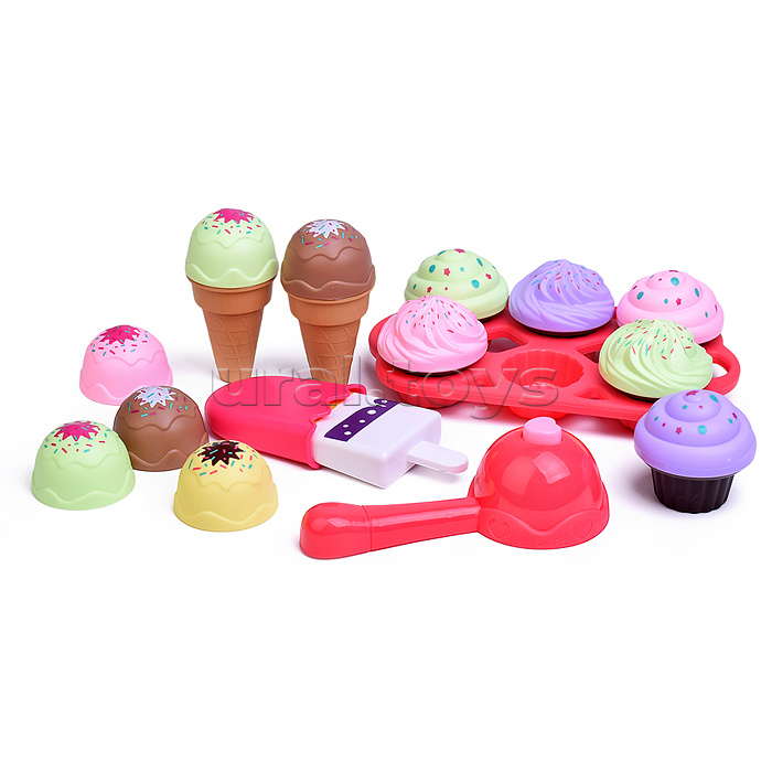 Набор посуды с продуктами SK18D "Десерт" в коробке