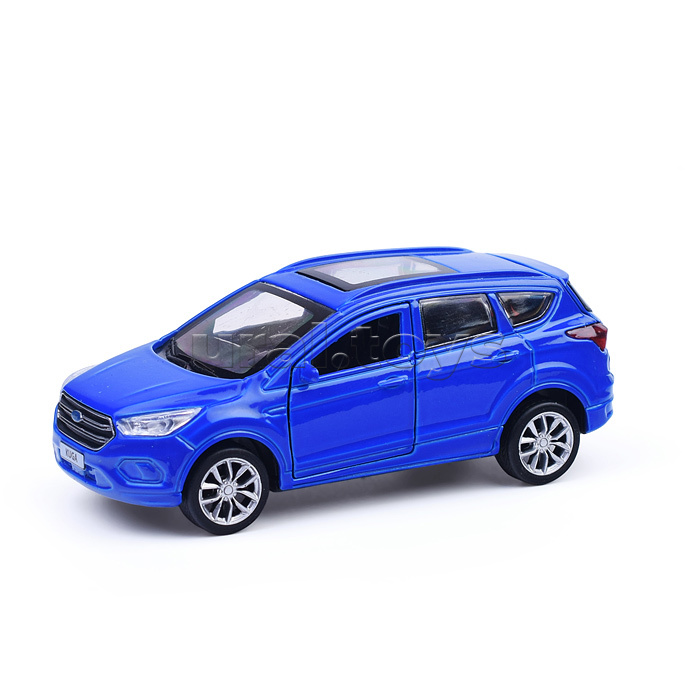 Машина металл Ford Kuga 12см, (открыв. двери, синий) инерц, в коробке