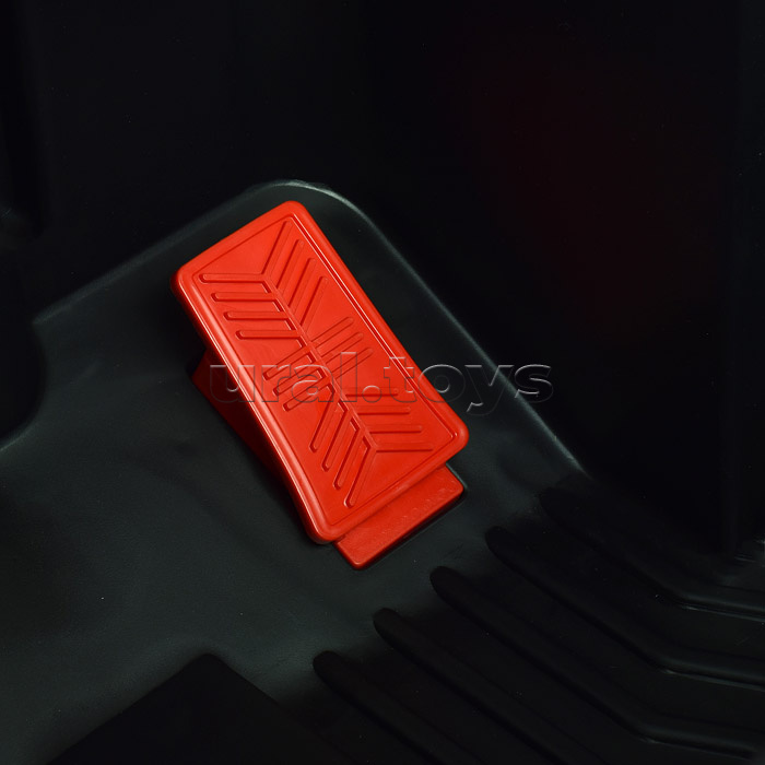 Электромобиль "Супер Трак" на аккумуляторе, с р/у управлением, в коробке (красный)