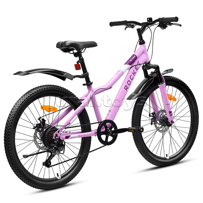 Велосипед 24" Rocket Vela Pro 24 , цвет лиловый, размер 13"