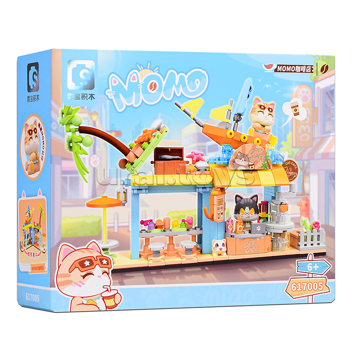 Конструктор "Кафе Momoland MOMO" в коробке Конструктор "Кафе Momoland MOMO" в коробке