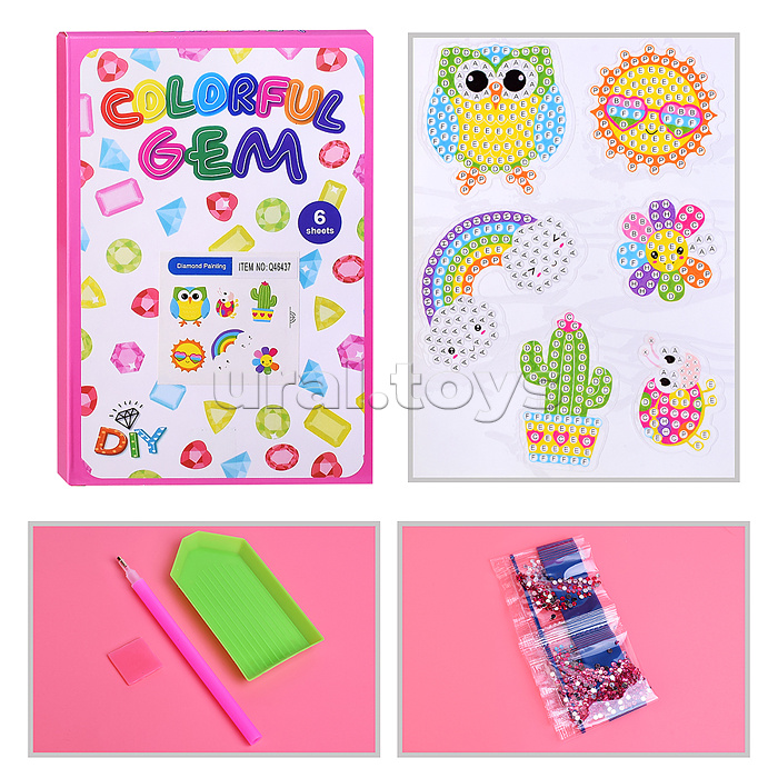 Творческая мастерская "Бриллиантовая живопись" в коробке