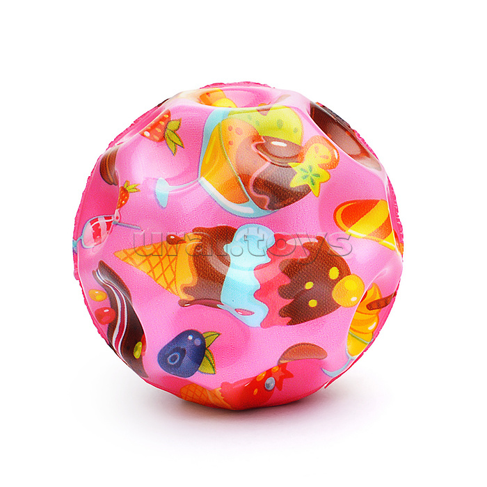 Мяч детский "Сладости" в коробке