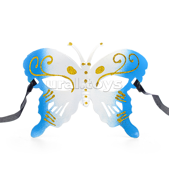 Маска карнавальная "Бабочка" (цвет в ассортименте)