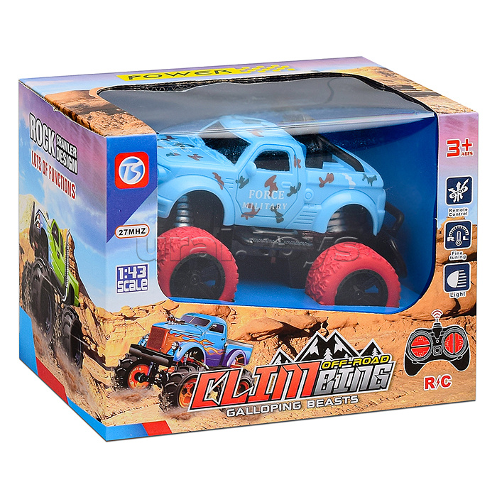 Машина "Звезды заезда" р/у, 27 MHz, в коробке