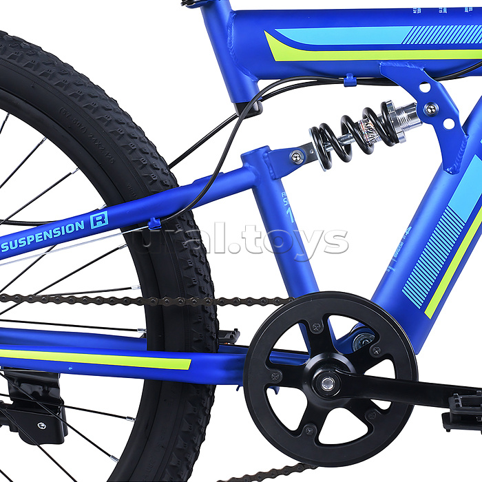 Велосипед 24" Rocket Azkar Pro, цвет синий, размер 15"