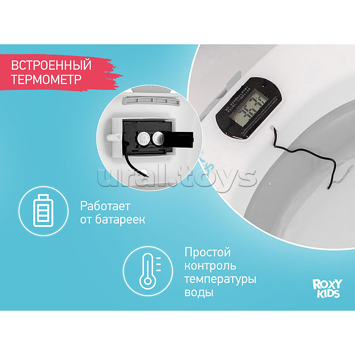 Ванночка складная, серая