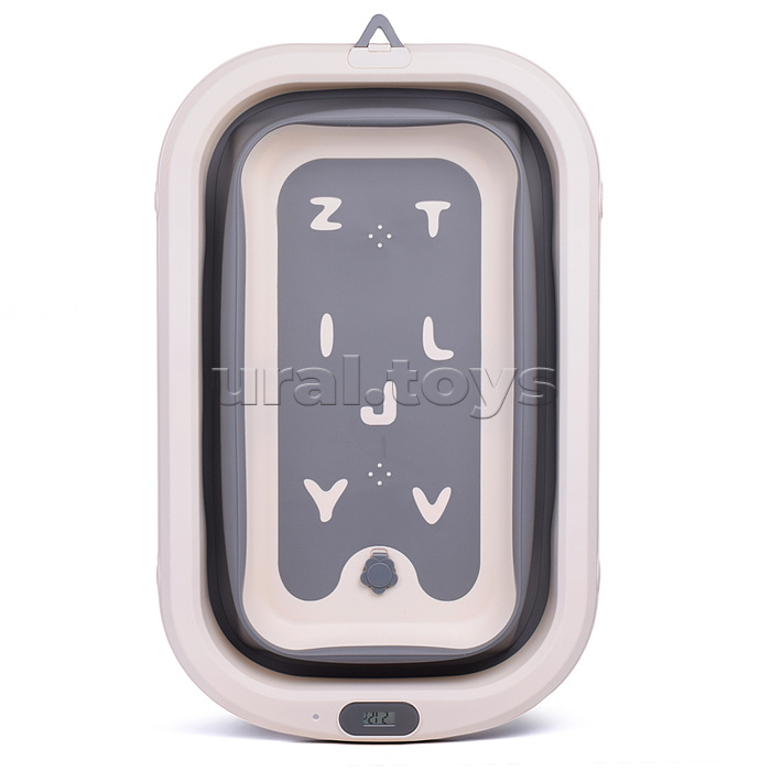 Ванночка для купания (цвет: белый/серый), в коробке