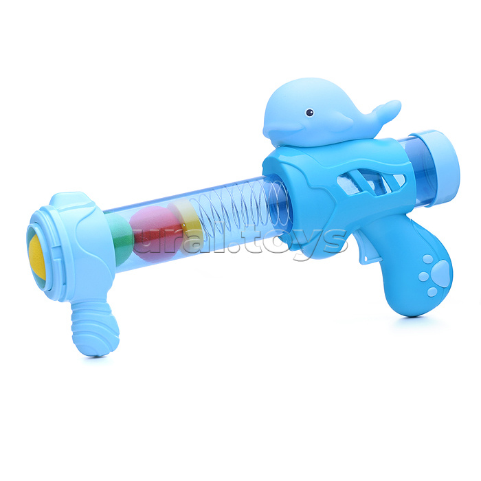 Бластер "Air gun" голубой, в коробке Бластер "Air gun" голубой, в коробке