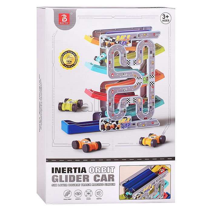 Трек "Race car" в коробке