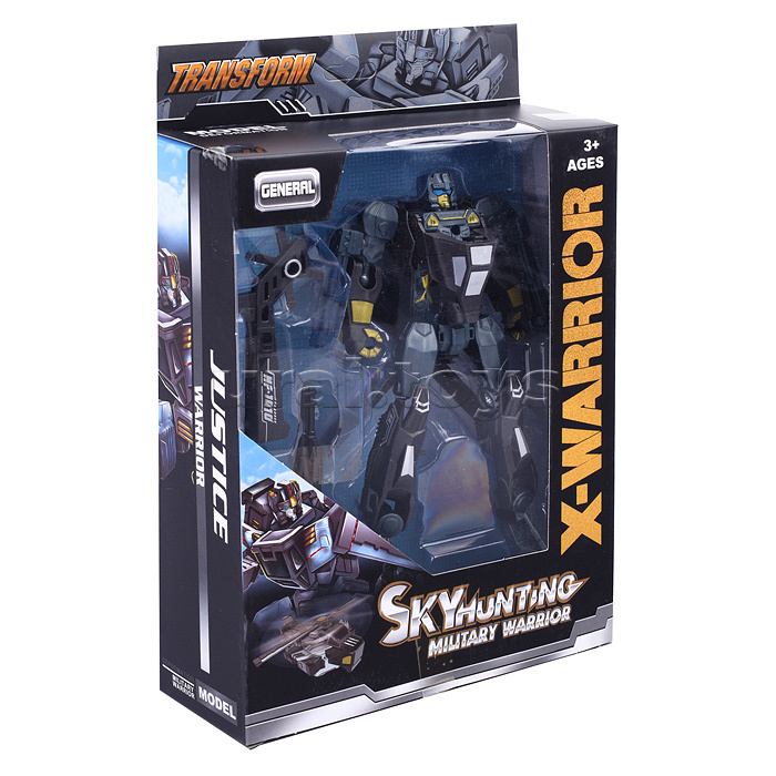 Робот трансформирующийся в вертолет, в коробке