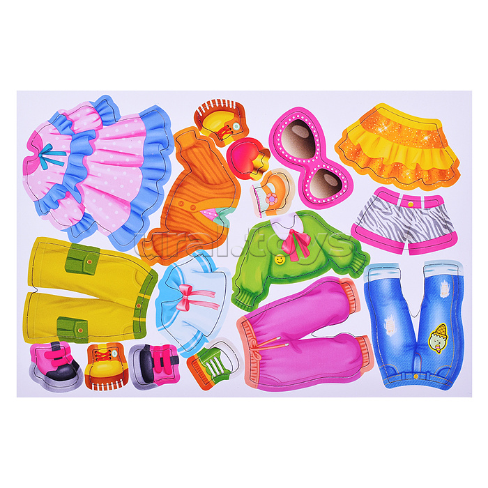 Игра магнитная "Одевашки. Карина" Игра магнитная "Одевашки. Карина"