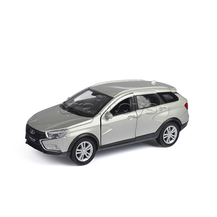 Машинка 1:38 LADA Vesta SW Cross, пруж. мех., цвет в асс. Машинка 1:38 LADA Vesta SW Cross, пруж. мех., цвет в асс.