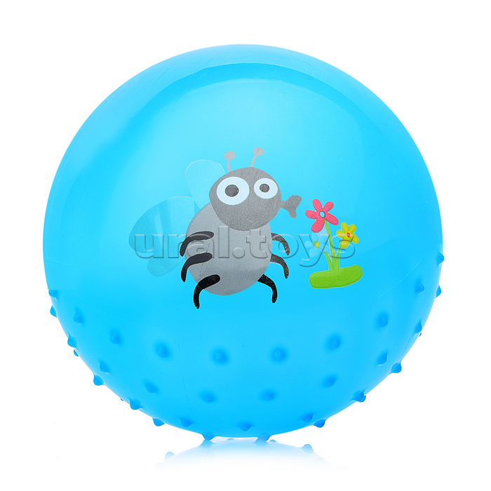 Мяч надувной PVC "В мире животных" 22,5., 60 гр. (цвет микс)