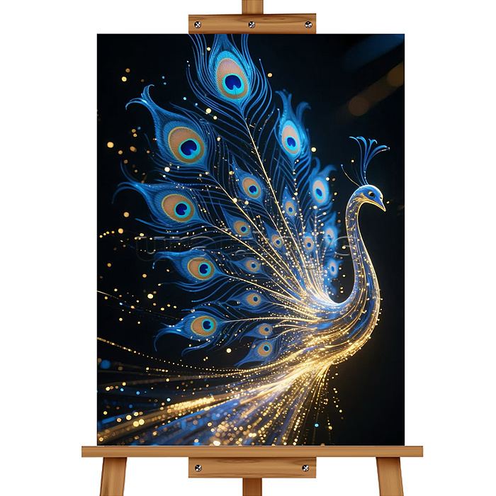 Мозаика алмазная "Жар птица" 30*20 см.