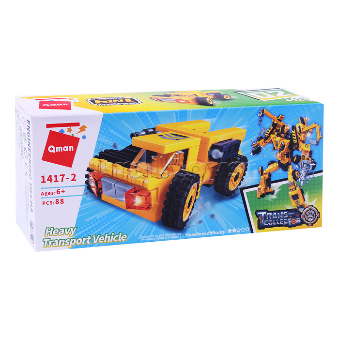 Конструктор 1417 "Спецтехника-робот" (479 эл.)