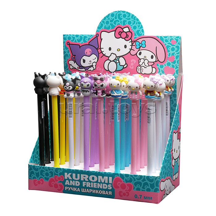 Ручка шариковая "Куроми и друзья", 0,7 мм, микс 8 видов