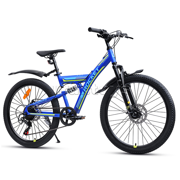 Велосипед 24" Rocket Azkar Pro, цвет синий, размер 15"