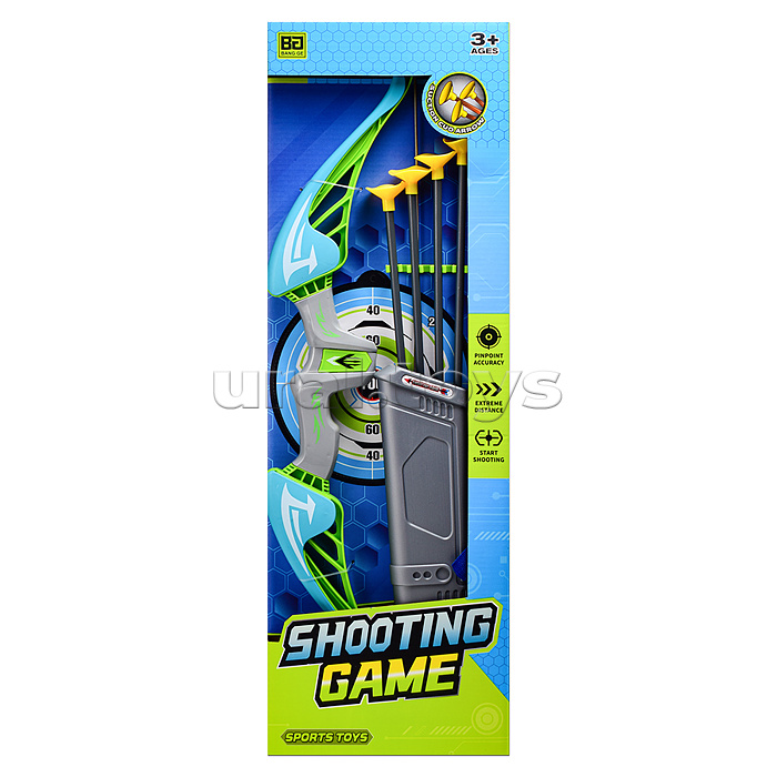 Набор лук "Весёлый лучник" в коробке