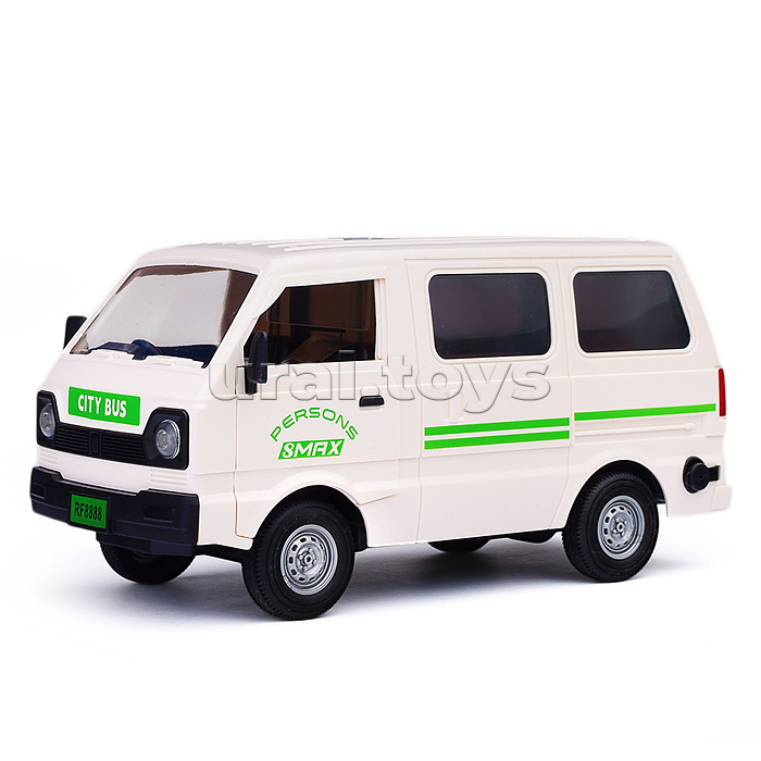 Машина "Микровэн" 1:16,  свет, звук, в коробке