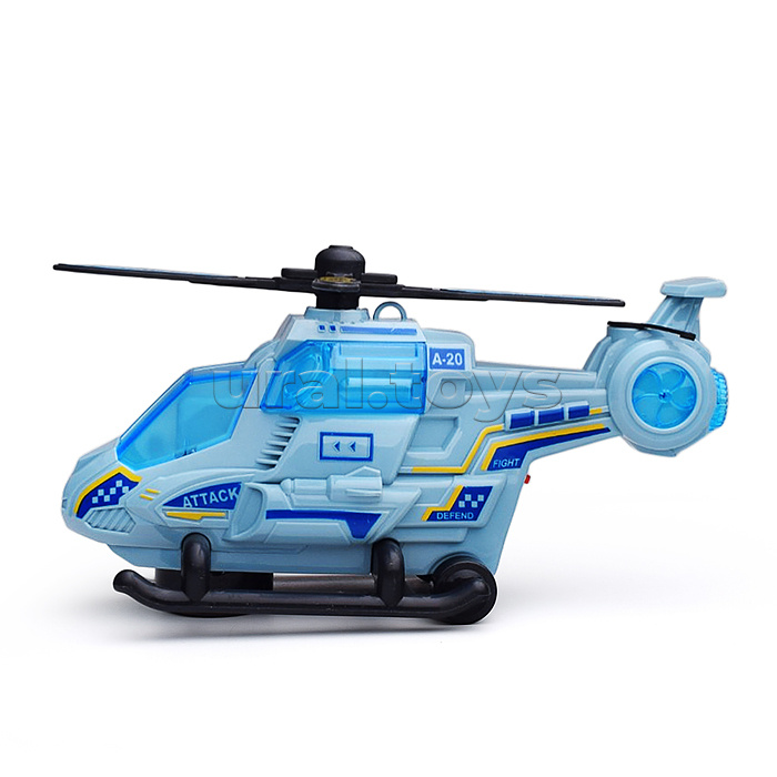 Вертолет "Парящая машина-2" на батарейках, с распылением, в коробке