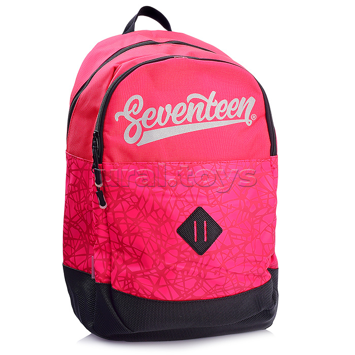 Рюкзак с эргономичной спинкой и вставками из светоотражающего материала. Seventeen Ref