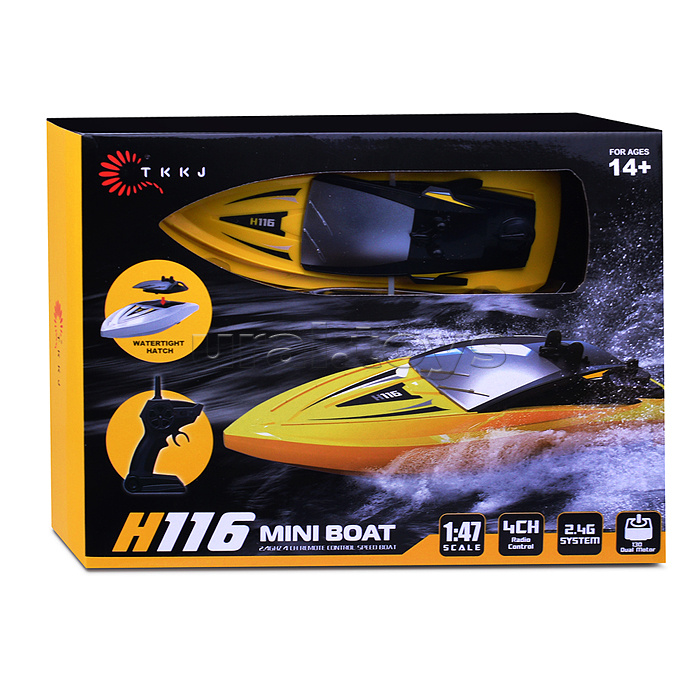 Катер "Гавань" р/у, 27MHz, в коробке