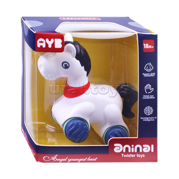 Каталка "Лошадка" в коробке