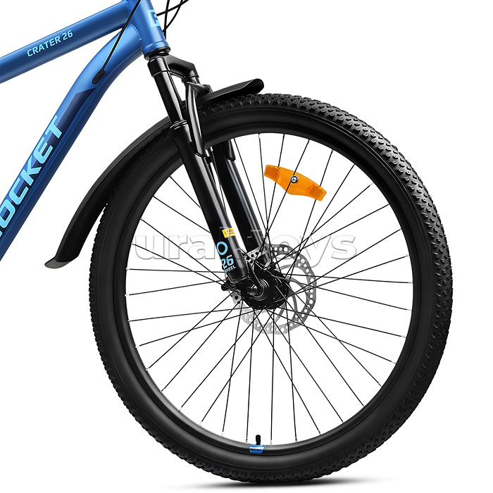 Велосипед 26" Rocket Crater 26, цвет синий, размер 16"
