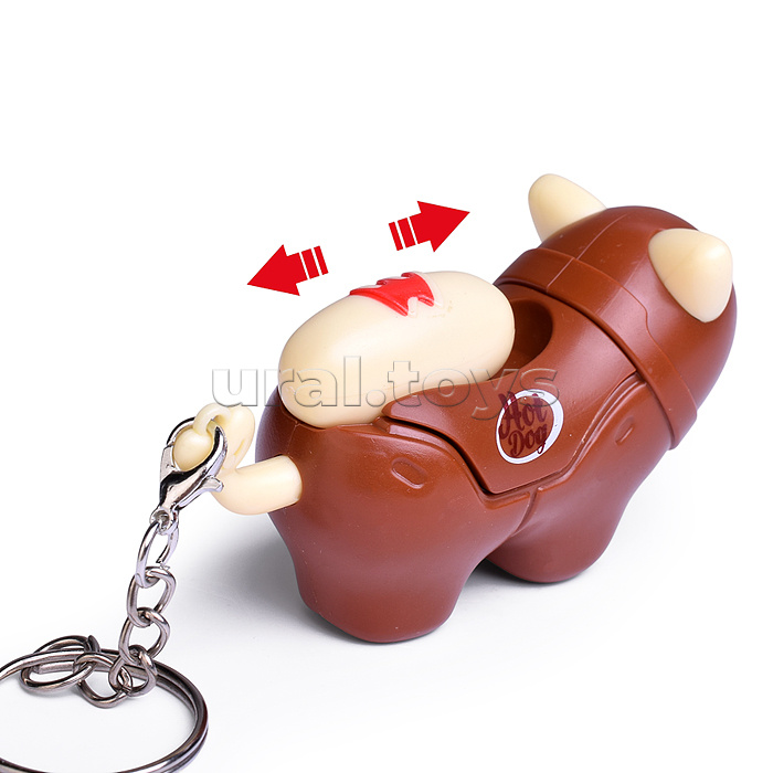 Собака "Хот дог" в коробке