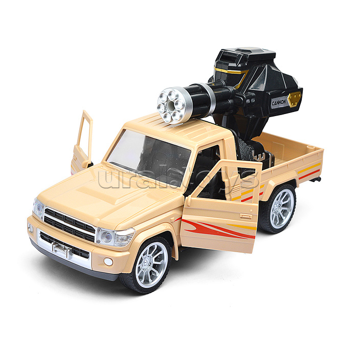 Машина "Пикап" с водной пушкой, р/у, 27 MGz, в коробке