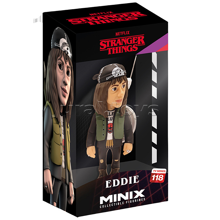 Коллекционная фигурка "Stranger Things" - "Очень странные дела" Эдди Мансон, 12 см,