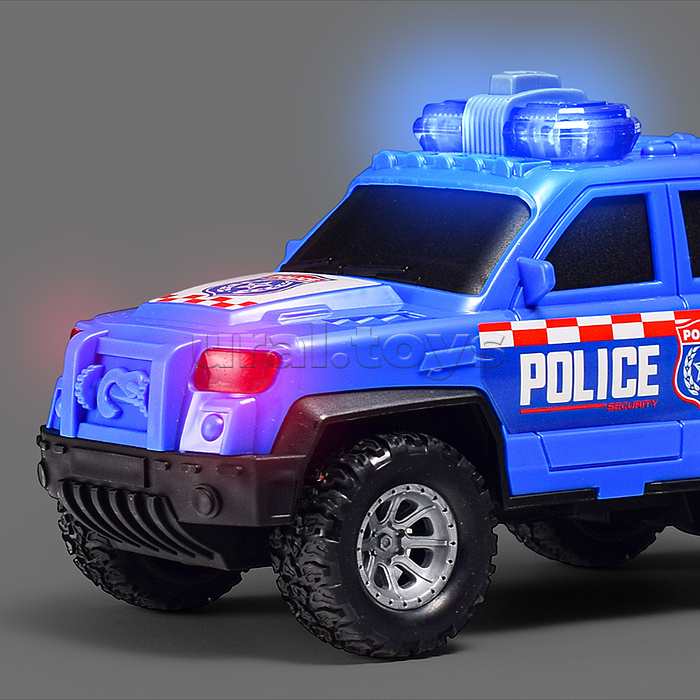 Машина "Городские службы" 1:20 (свет, звук) в коробке