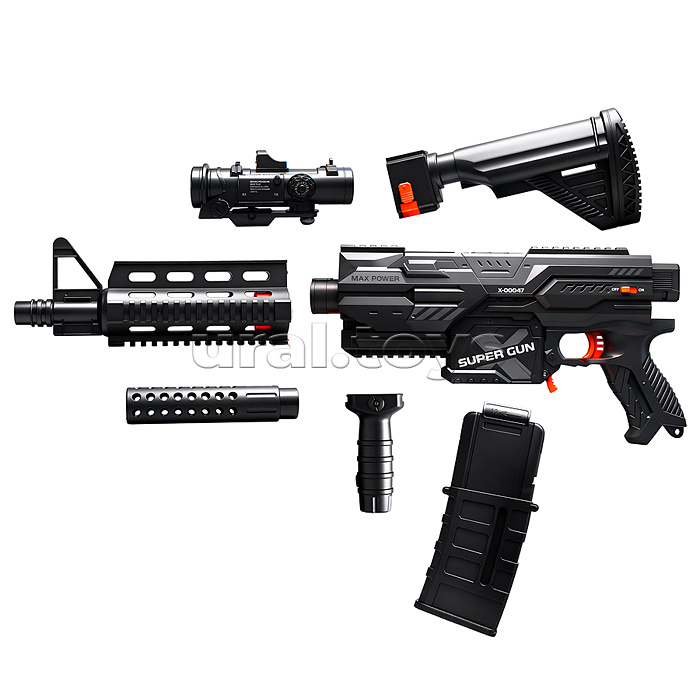 Автомат "Супер атака" в коробке