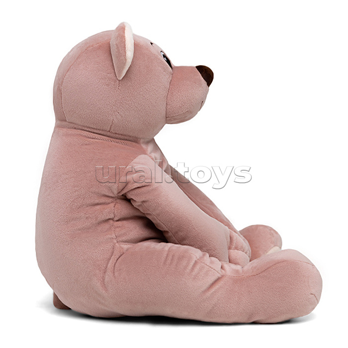 Медведь Лари, 70см (сидя 35см), пудровый