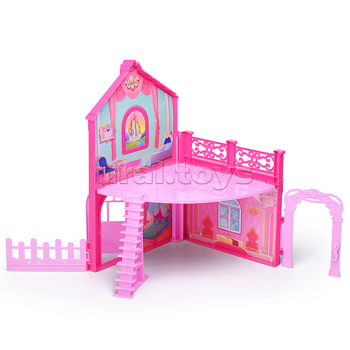 Дом для кукол "Пляжный вилла" в коробке