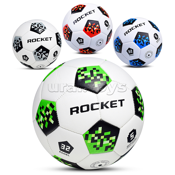 Мяч футбольный ROCKET размер 5, 320г