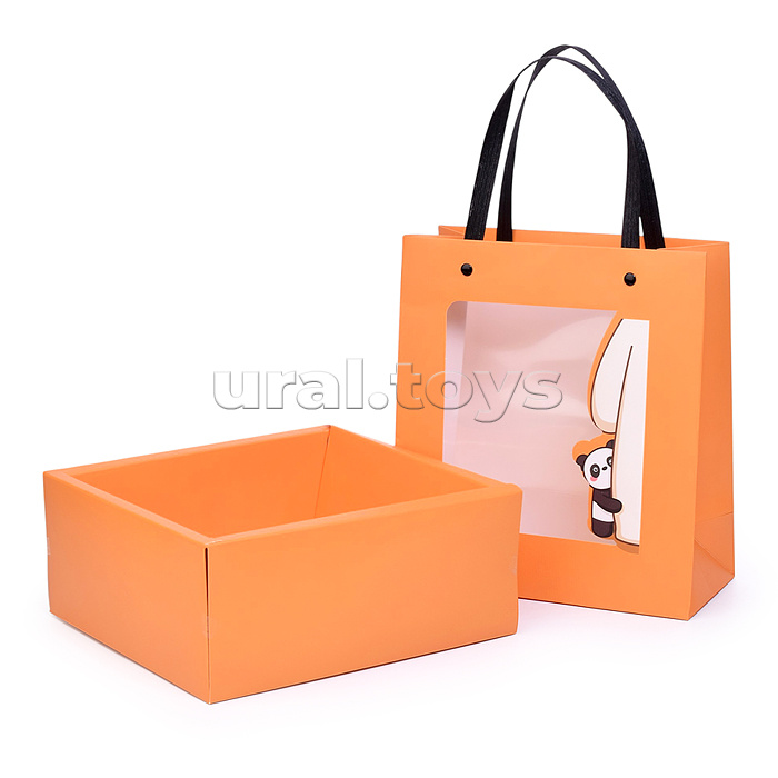 Пакет подарочный "Детская радость" 20.5*9.5*22.5 см.